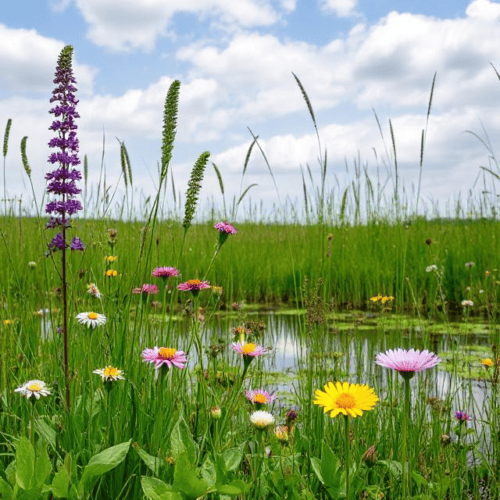 80/20% WETLAND & POND Wildflowers (250g /1 Kg Pack)